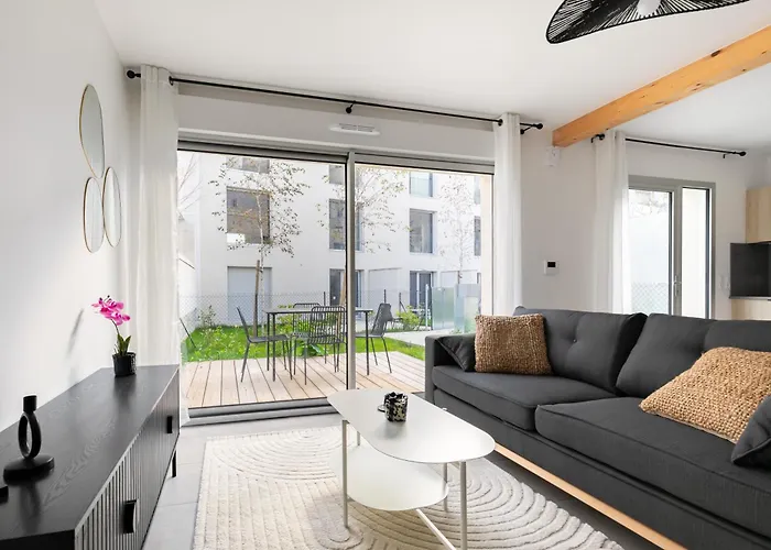 펜션 Jolie Maison Lumineuse De Style Industriel *