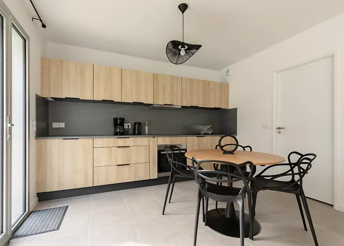 펜션 Jolie Maison Lumineuse De Style Industriel
