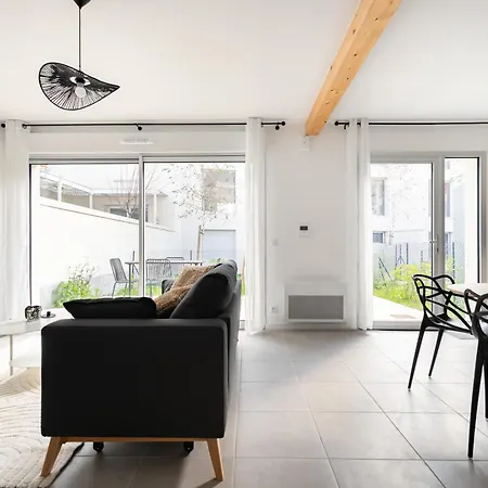 Feriehus Jolie Maison Lumineuse De Style Industriel